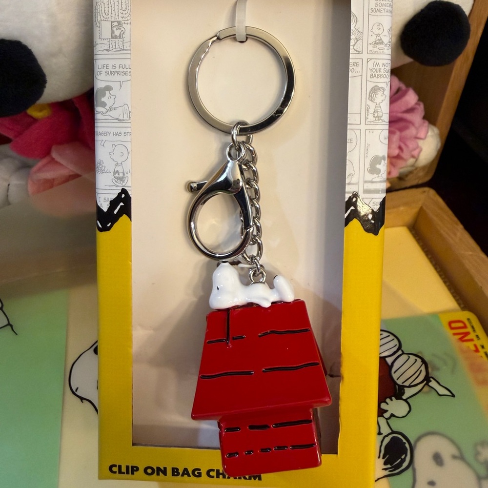 Peanuts Snoopy Key chain pendant bag charm